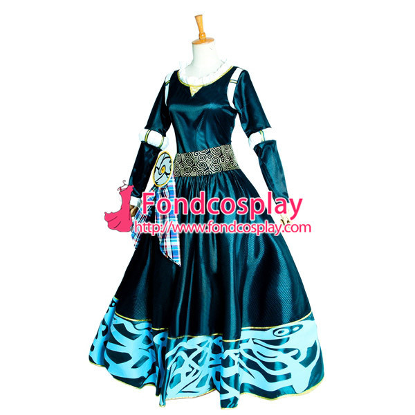 Brave- Princess Merida Dress Movie Costume Cosplay Tailor-Made[G1094]