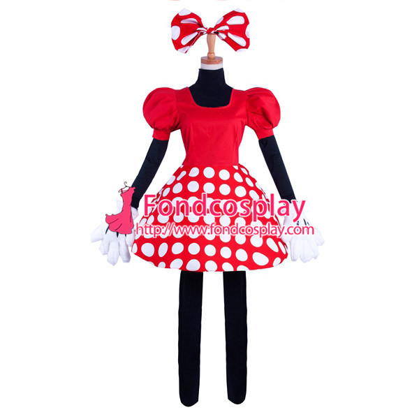 Walter - Minnie Mouse Outfit Cosplay Costume-Tailor-Made[G1080]