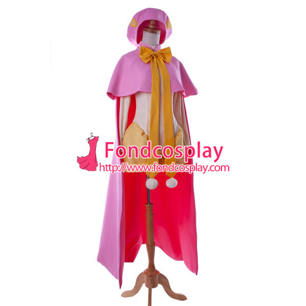 Cardcaptor Sakura Kinomoto Sakura Outfit Dress Cosplay Costume Tailor-Made[G923]