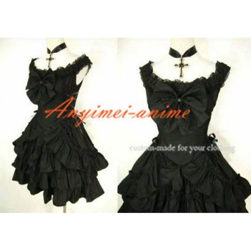 Gothic Lolita Punk Fashion Dress Cosplay Costume Tailor-Made[CK379]