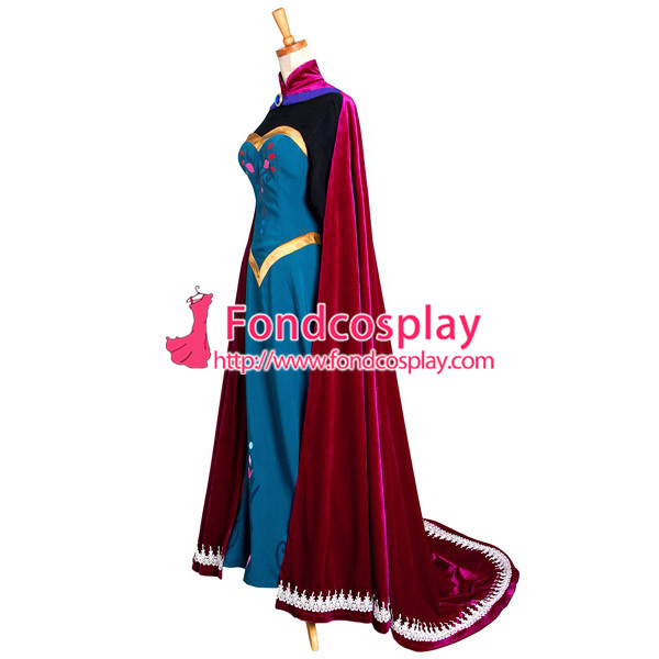 Elsa coronation clearance dress with cape