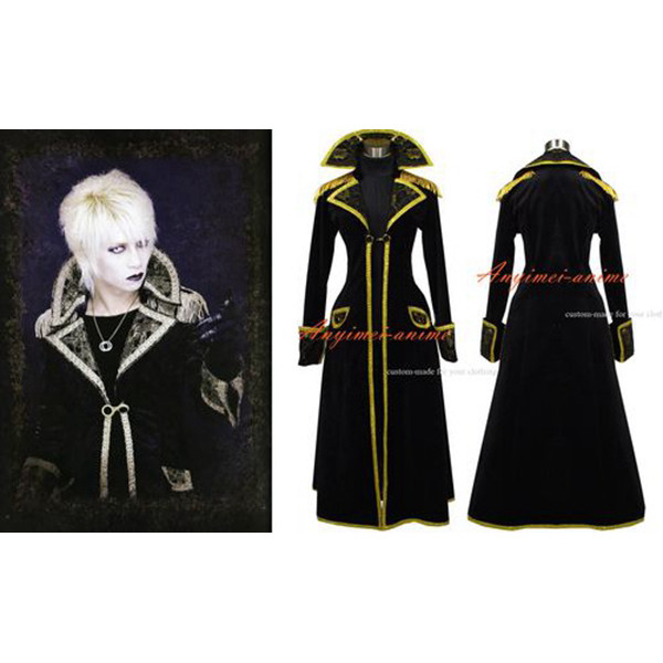 Visual J-Rock Moi Dix Mois Juka Jacket Coat Outfit Cosplay Costume Tailor-Made[G444]