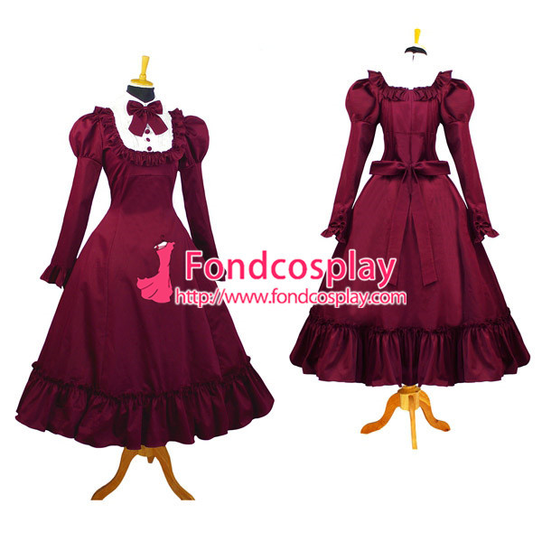 Gothic Lolita Sweet Cotton Dress Cosplay Costume Tailor-Made[G1064]