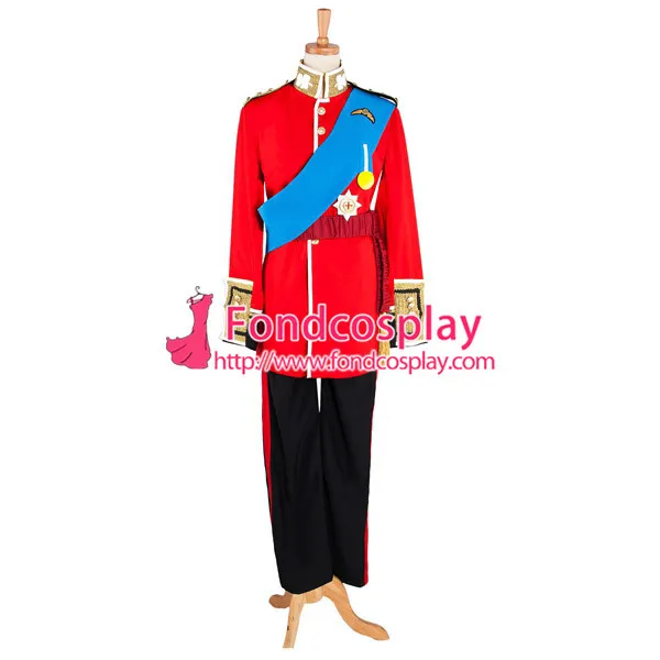 William And Kate : The Royal Wedding Unfirom Cosplay Tailoe-Made[G1102]