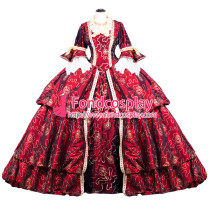 Medieval Victorian ROCOCO Gown Ball embroidered dress Heavy work crystal Tailor-made[G3892]