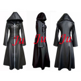 Kingdom Hearts Axel Jacket Coat Organization Xiii Game Cosplay Costume Tailor-Made[CK015]
