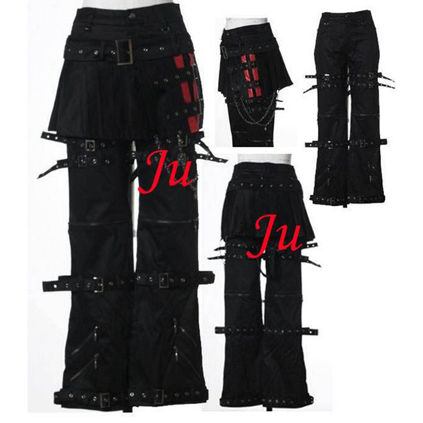 US$ 98.80 - Gothic Tripp Punk Fashion Skirt Pants Trousers Cosplay ...