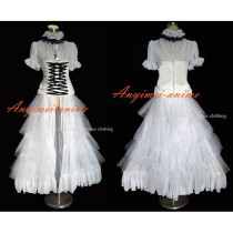 Visual J-Rock Outfit Dress Gothic Punk Outfit Dress Cosplay Costume Tailor-Made[G351]