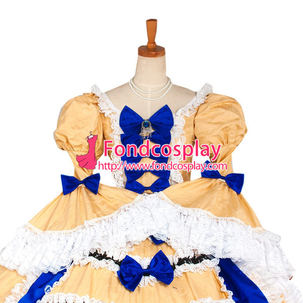 Lady Oscar - Oscar Dress Bourbon Dynasty Gown Ball Costume Cosplay Tailor-Made[G1086]