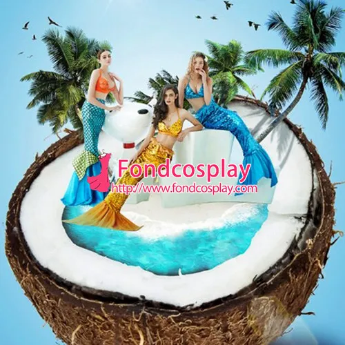 The Little Mermaid-Ariel Skirt Fish Tail Cosplay Costume Tailor-Made[G3713]