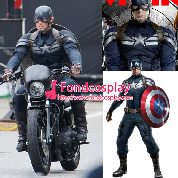 Captain America-The Winter Soldier-James Outfit Cosplay Tailor-Made[G1291]