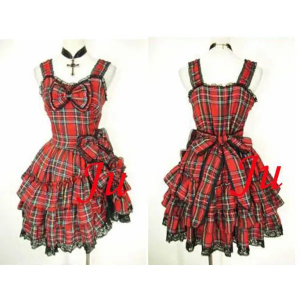 Gothic Lolita Punk Fashion Dress Cosplay Costume Tailor-Made[CK380]