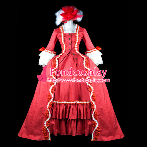 Victorian Rococo Gown Ball Outfit Gothic Punk Costume Tailor-Made[G2410]