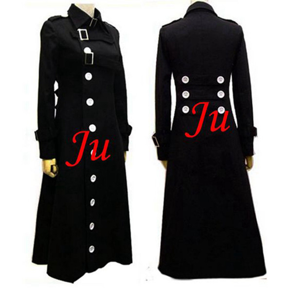 Cothic Lolita Punk Wool Coat Dress Cosplay Costume Tailor-Made[CK842]