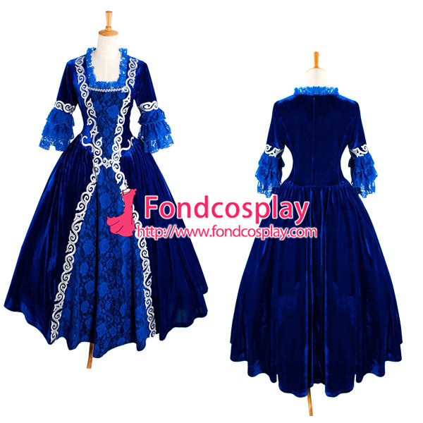 Victorian Rococo Gown Ball Dress Gothic Costume Tailor-Made[G1018]
