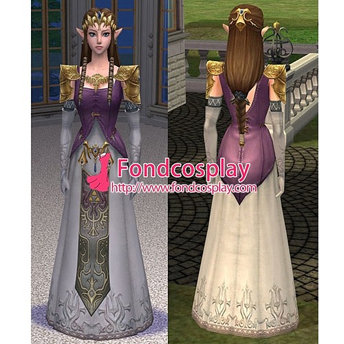The Legend Of Zelda Twilight Princess Dress Game Costume Cosplay Tailor-Made[G1319]