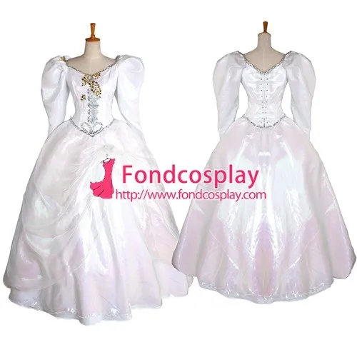 Labyrinth Sarah Princess Dress Victoria Rococo Medieval Gown Movie Cosplay Costume Tailor-Made[G1331]