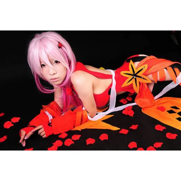 Guilty Crown Inori Yuzuriha Sexy Dress Outfit Cosplay Costume Custom Made[G690]