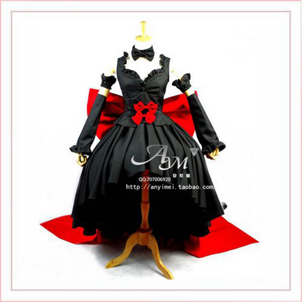 Chobits Chii Freya Dark Chii Dress Cosplay Costume Tailor-Made[G375]