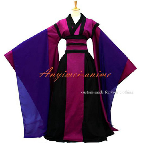 Hanfu Japan Kimono Beautiful Gothic Lolita Dress Cosplay Costume Custom-Made[G575]