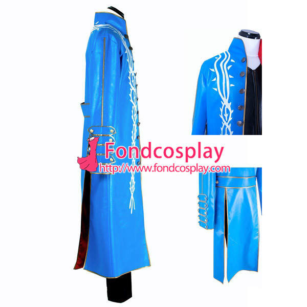 Devil May Cry 2 Dmc Vergil Coat Game Cosplay Costume Tailor-Made[G749]