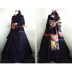 Japan Kimono Gothic Lolita Punk Fashion Dress Cosplay Costume Tailor-Made[CK1008]