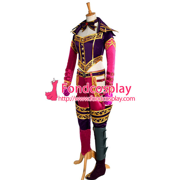 Lol Game High Command Katarina Du Couteau Outfit Cosplay Costume Custom-Made[G937]