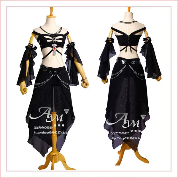 Sexy Shaiya Dark Goddess Game Cosplay Costume Tailor-Made[G707]