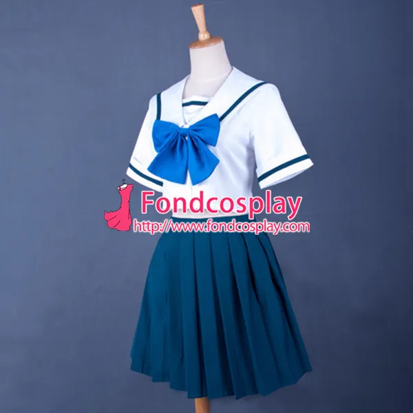 Robotics Notes Yoshino Nanjou School Uniform Cosplay Costume Tailor-Made[G782]