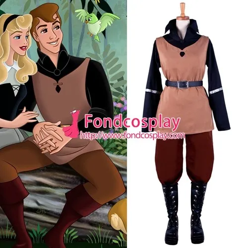 The Sleeping Beauty - The Prince Phillip Costume Cosplay Tailor-Made[G1397]