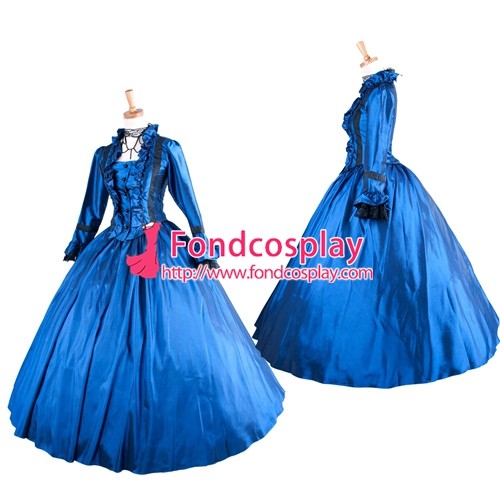 Victorian Rococo Gown Ball Dress Gothic Costume Tailor-Made[G1606]