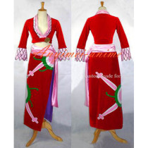 One Piece Boa Hankokku Dress Cosplay Costume Tailor-Made[G638]