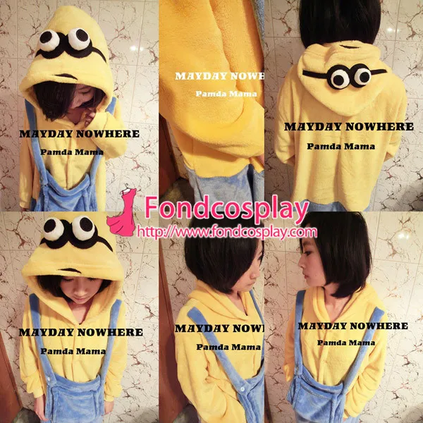 Despicable Me 2-Minions Outfit Pajamas Tailor-Made[G1294]