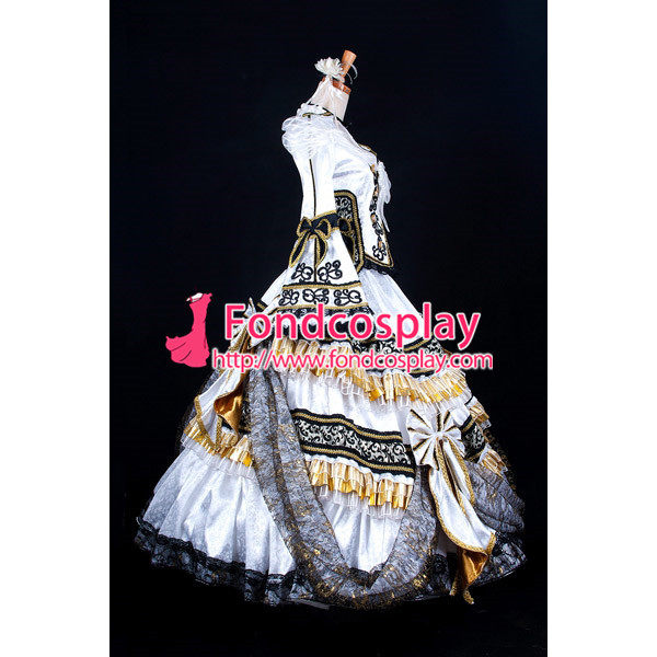 Versailles Hizaki Visual J Rock Outfit Dress Cosplay Costume Custom-Made[G730]