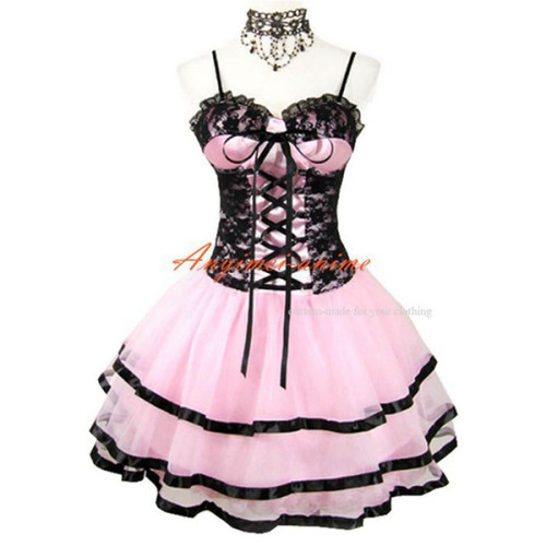 Gothic Lolita Punk Sweet Fashion Pink Ballet Dress Cosplay Costume Tailor-Made[CK1292]