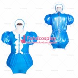 fondcosplay Sissy Maid Hot pink Clear Pvc Romper Lockable Uniform Cosplay TV/CD Tailor-Made[G4067]