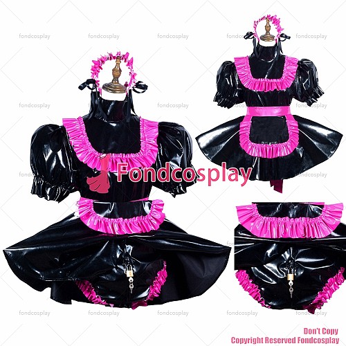Sissy Maid With Panties Lockable Dress G3796