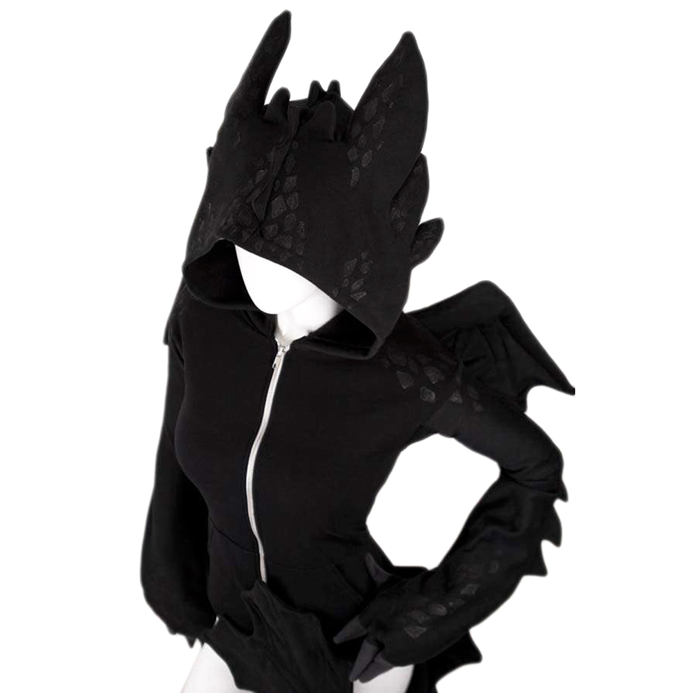 Toothless cosplay outlet hoodie