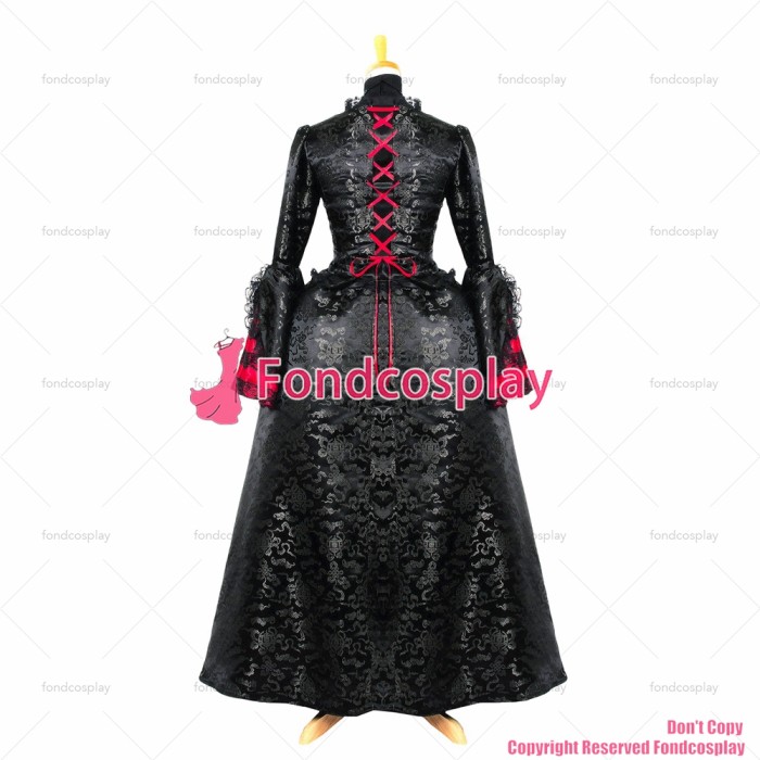 US$ 129.00 - Elegant Gothic Punk Dress Medieval Gown Victorian Rococo ...