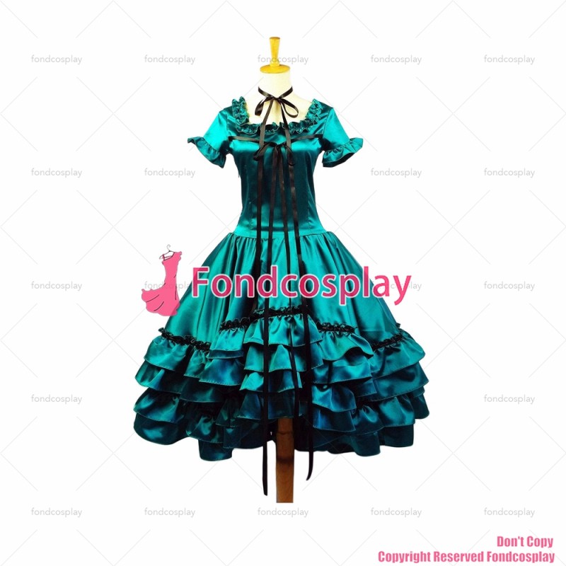 Gothic Lolita Chobits Chii Dress Cosplay Costume Tailor-Made[G654]