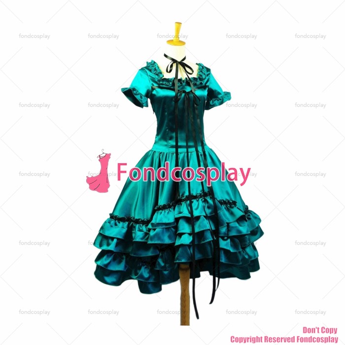 Gothic Lolita Chobits Chii Dress Cosplay Costume Tailor-Made[G654]