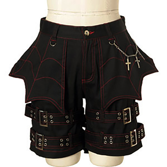 CK1051 hiphop Gothic Tripp Shorts pants X-Small size