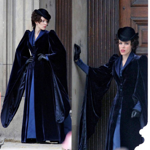 Sherlock Holmes A Game Of Shadows Irene Adler Movie Coat Cosplay Costume Custom-Made[G919]
