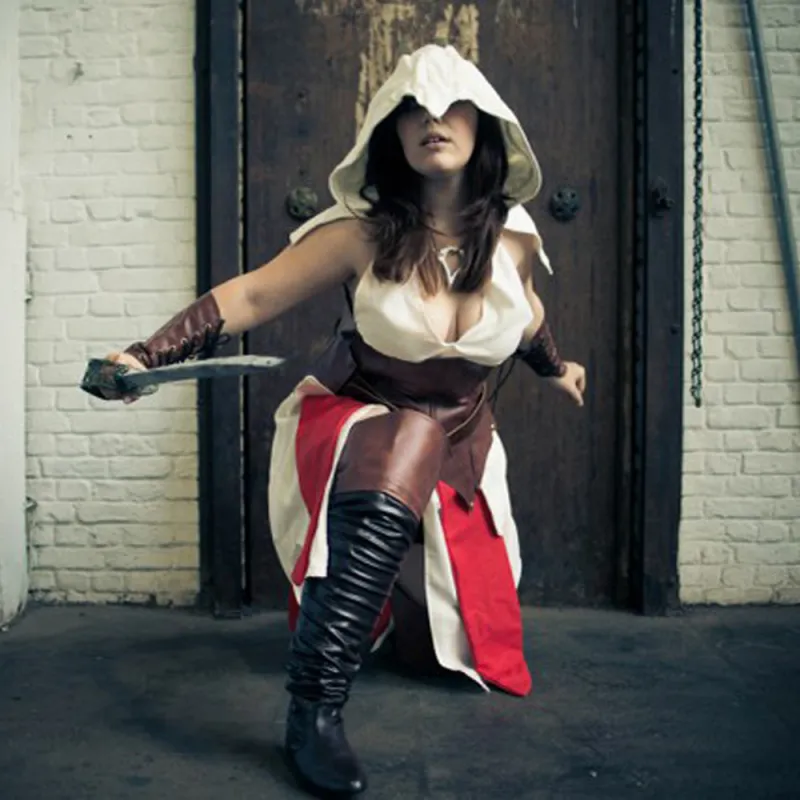 Women Assassin Creed Dress Cosplay Costume Tailor-Made[G846]