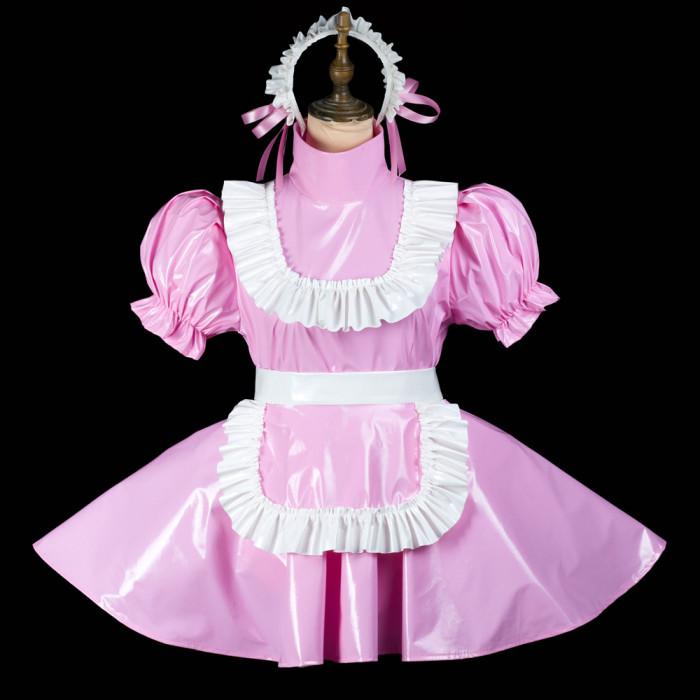 Sissy Maid With Panties Lockable Dress G2418