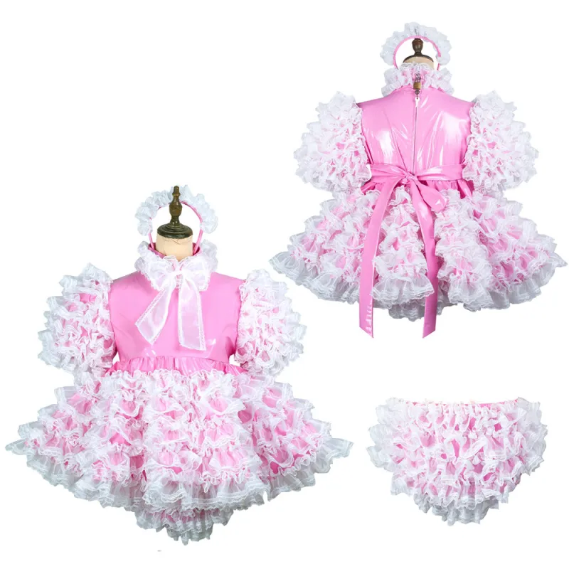 Sissy Maid With Panties Lockable Dress G2432