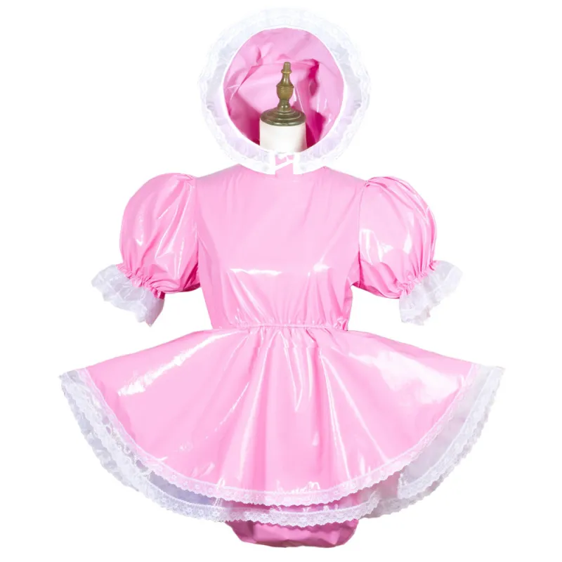 Sissy Maid With Panties Lockable Dress G3780