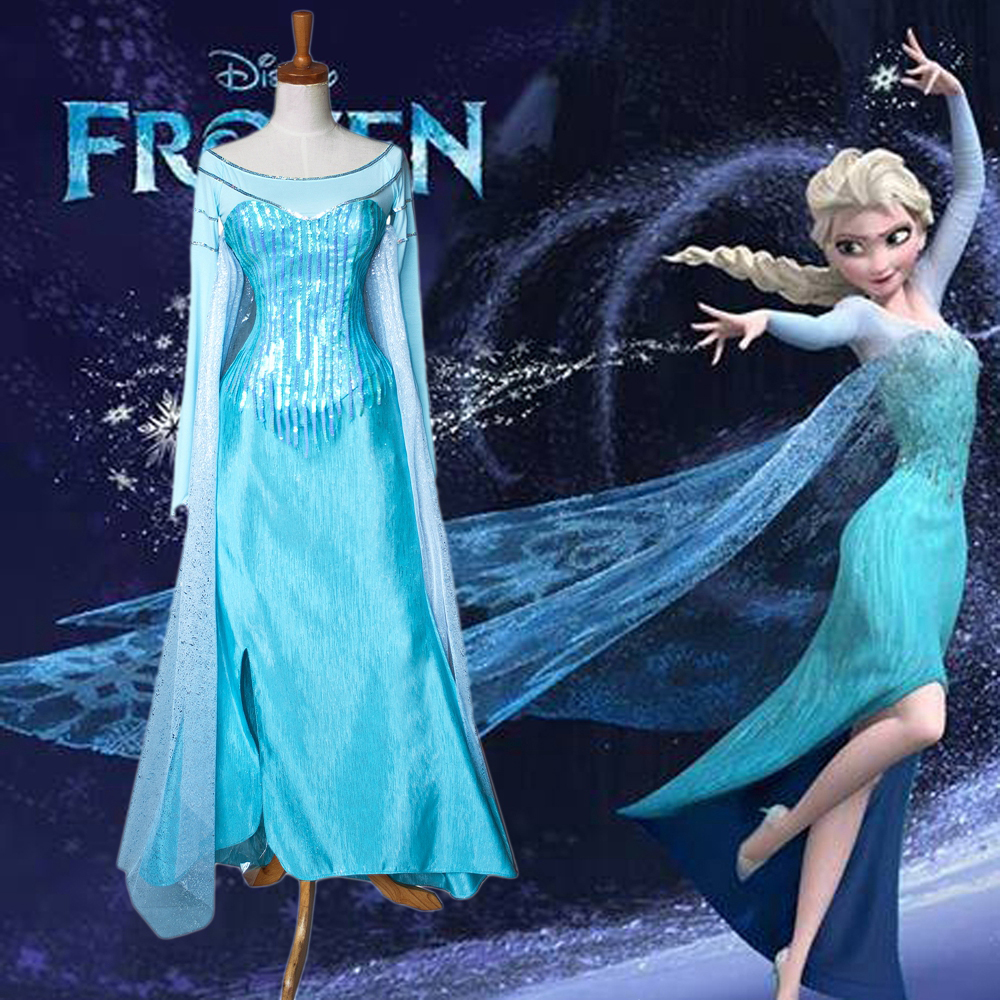 Frozen Elsa Princess Butterfly Mesh Dress main image 1
