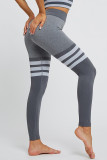 Seamless Striped Yoga Fitness Tights Leggings