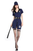 Hat+dress+belt+handcuffs